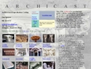 Website Snapshot of ARCHICAST
